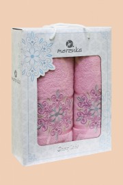 Полотенца 10687 pembe