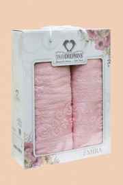Полотенца 10699 pembe