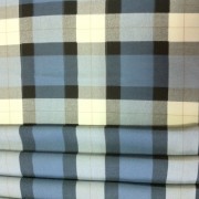 Костюмная клетка голубая