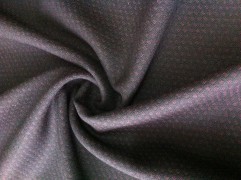 Костюмная бордовый горошек