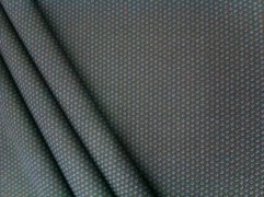 Костюмная синий горошек