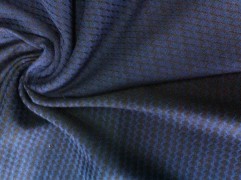 Костюмная синяя двухсторонняя